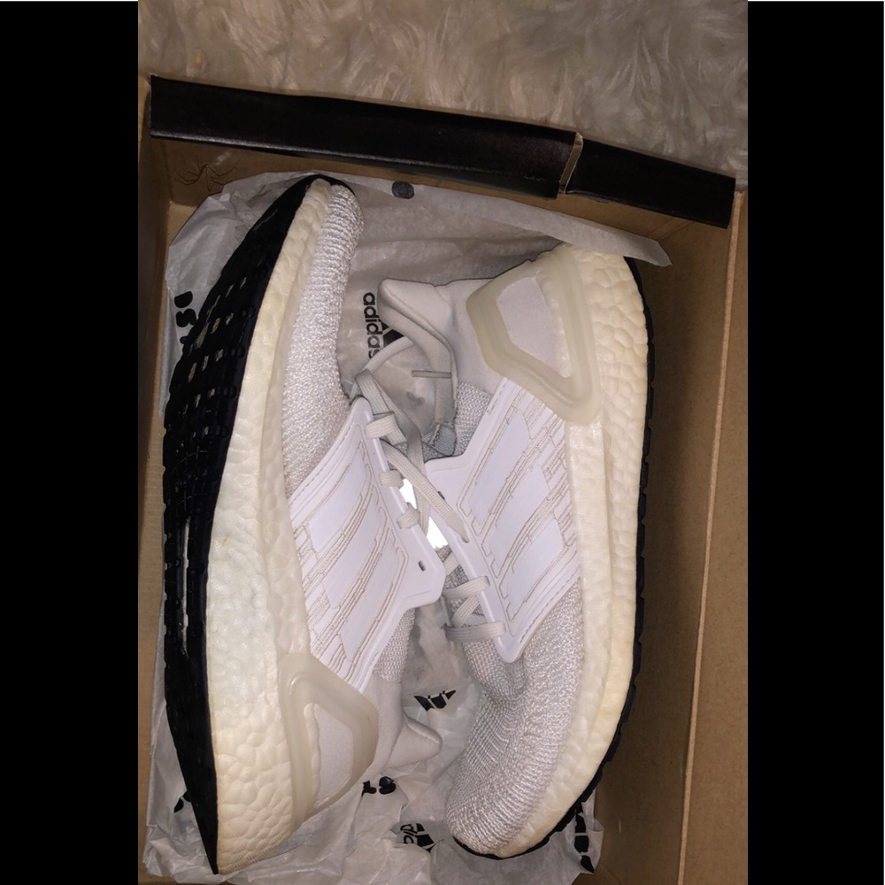 White Adidas ultra boost 20 W women’s size 7